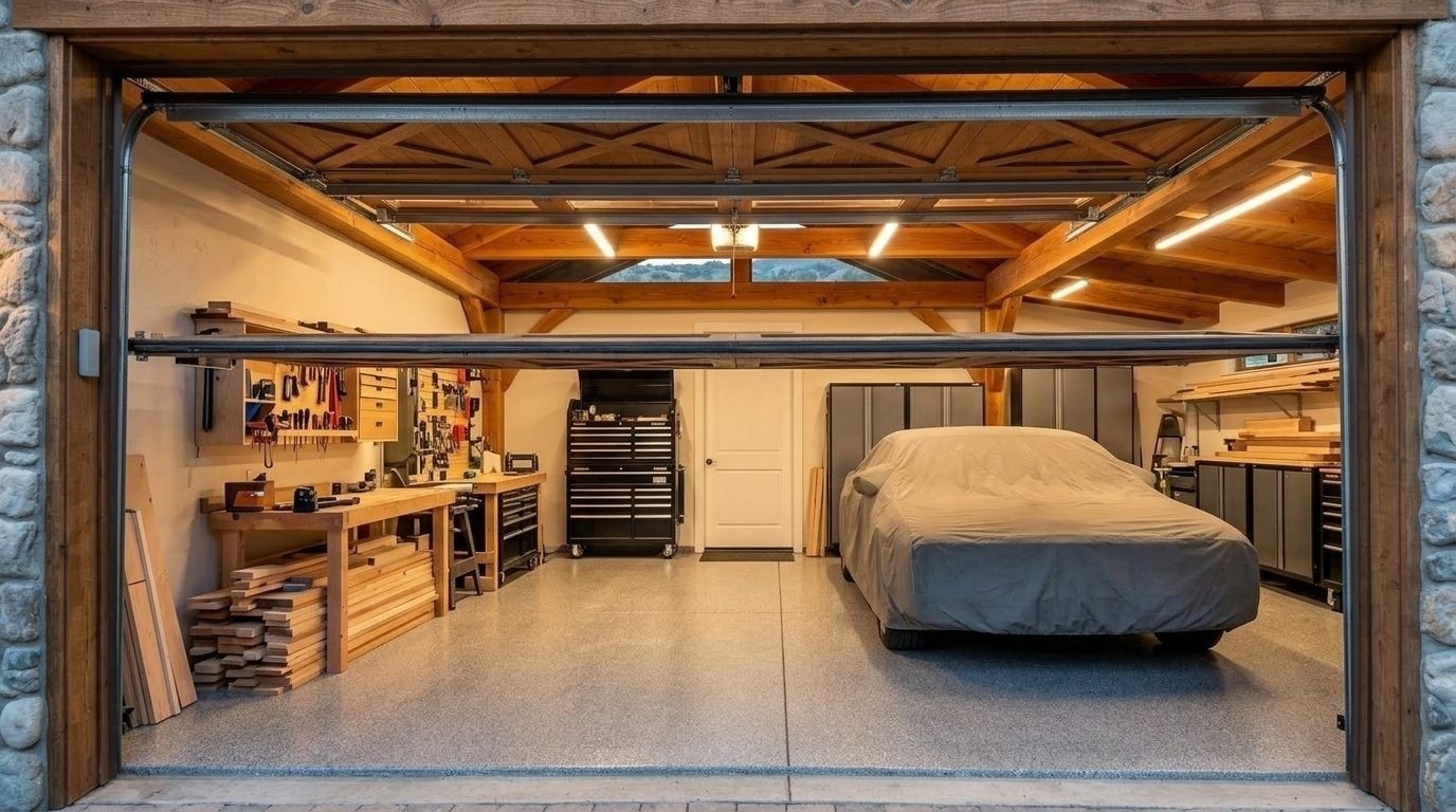 Burton Garage Door Services Precision Mechanical Workshop in Van Nuys, CA
